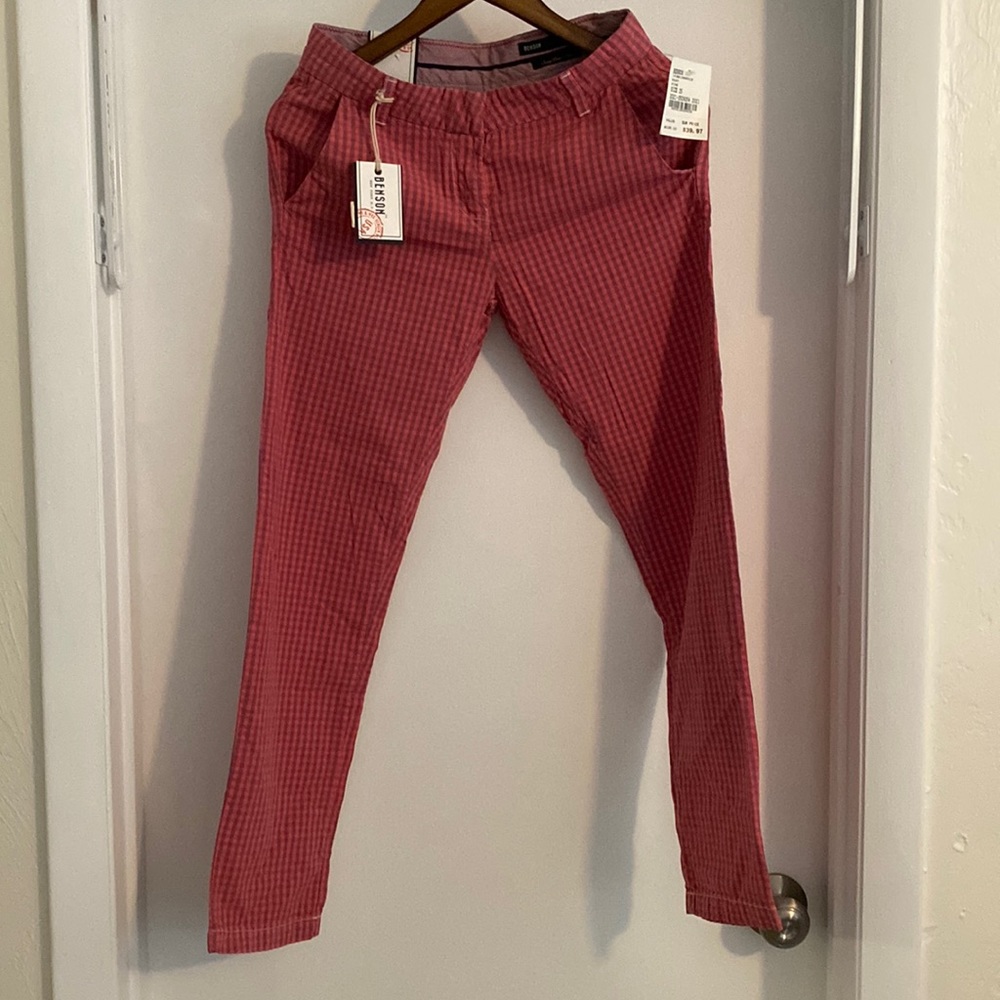 Plaid pants